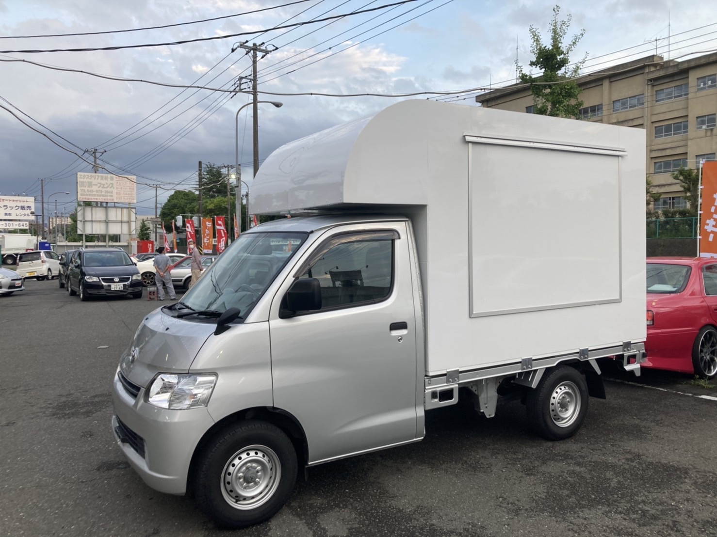 レンタル用キッチンカーのイメージ画像